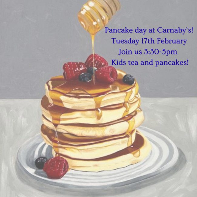 Join us for pancake day!
